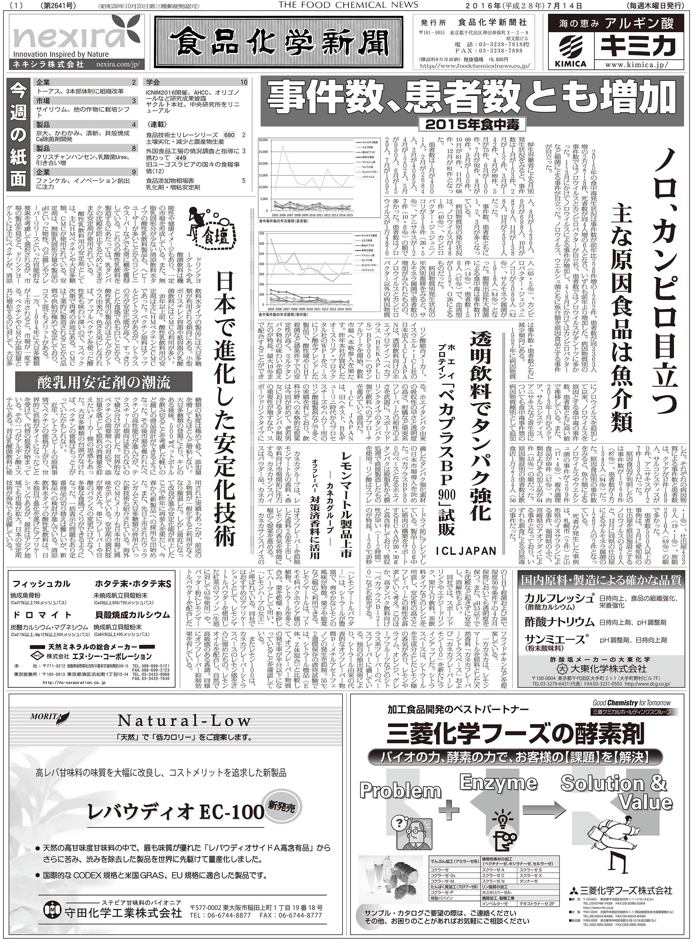 食品化学新聞第2641号