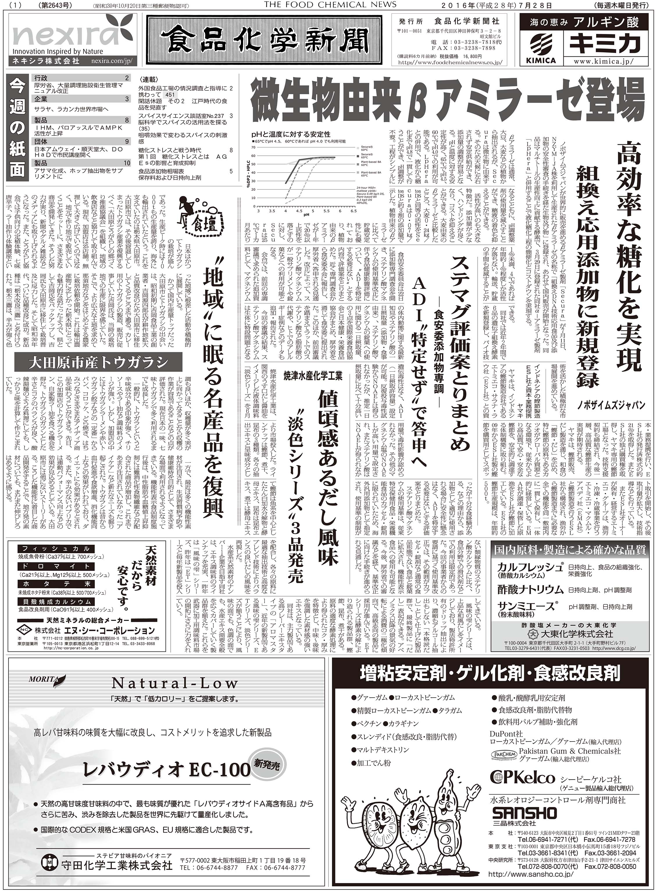 食品化学新聞第2643号
