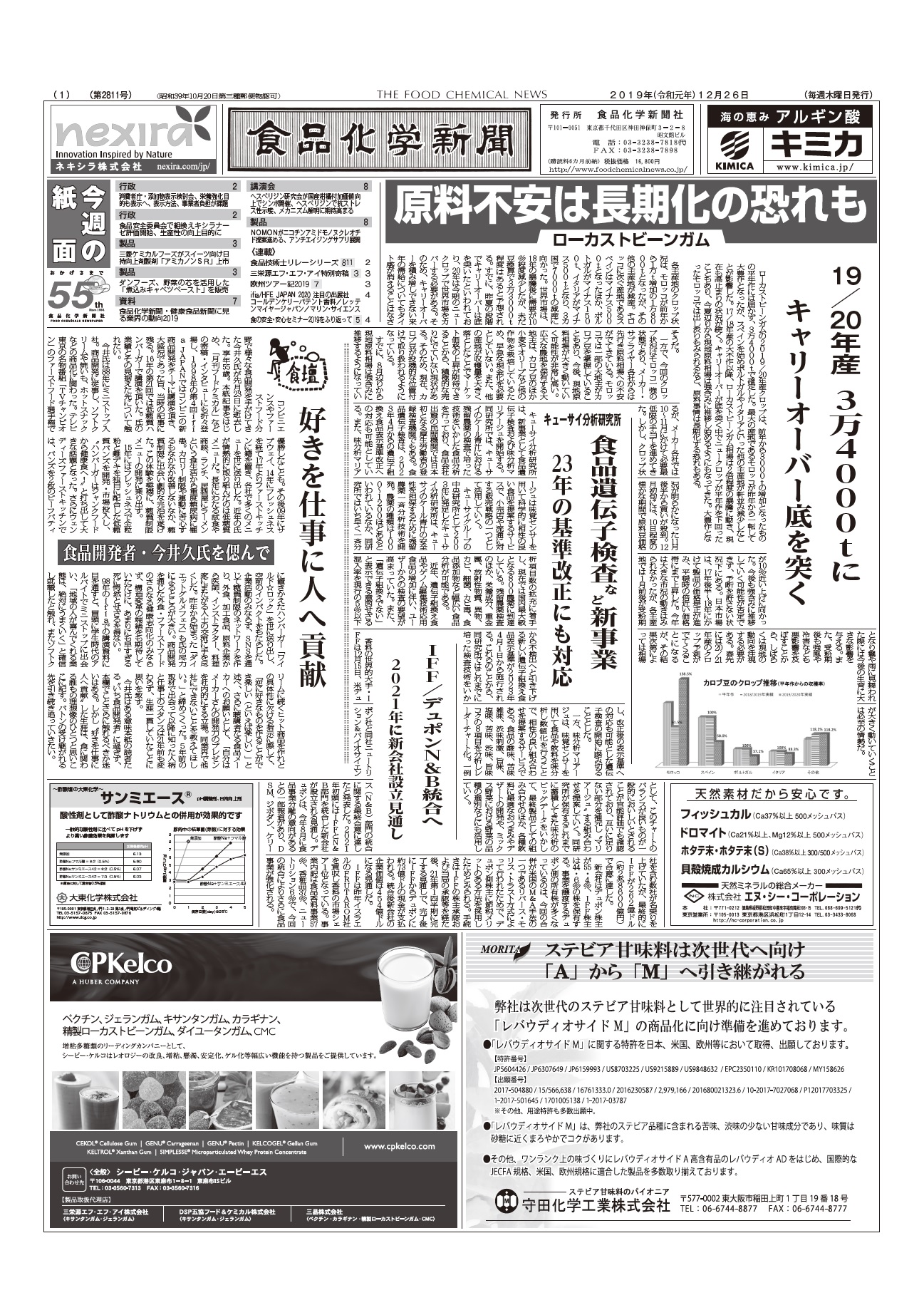 食品化学新聞第2811号