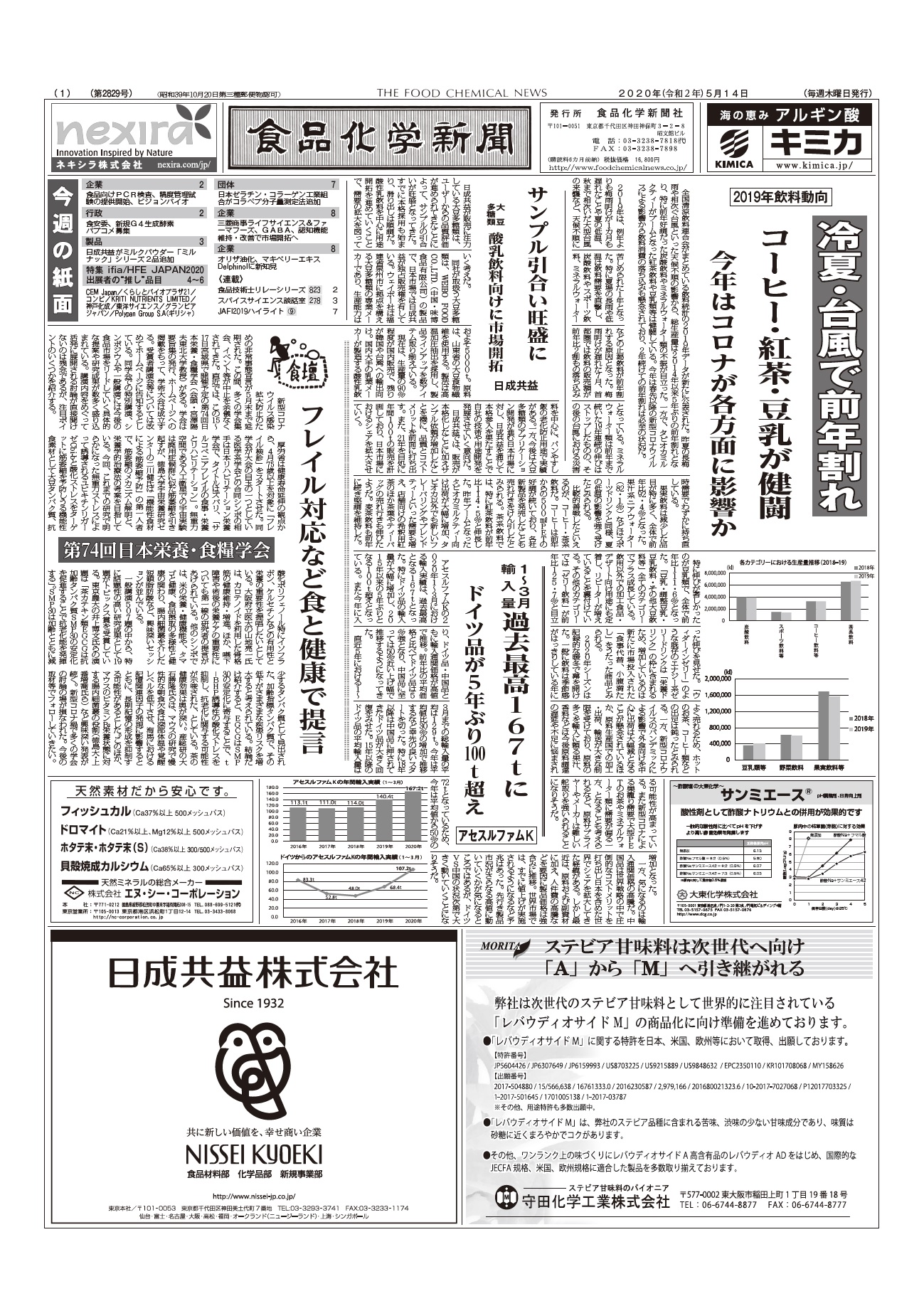 食品化学新聞第2829号