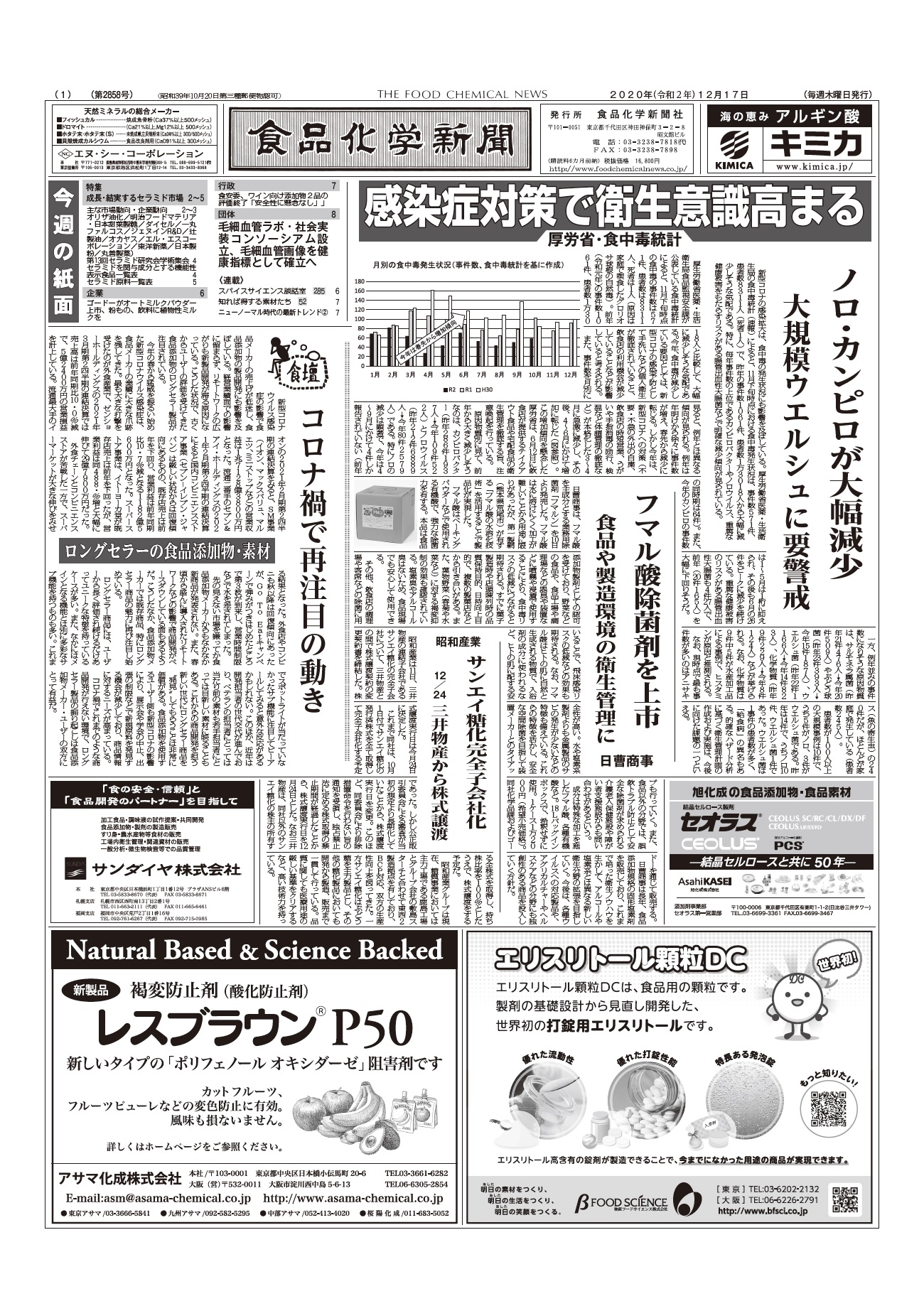 食品化学新聞第2858号