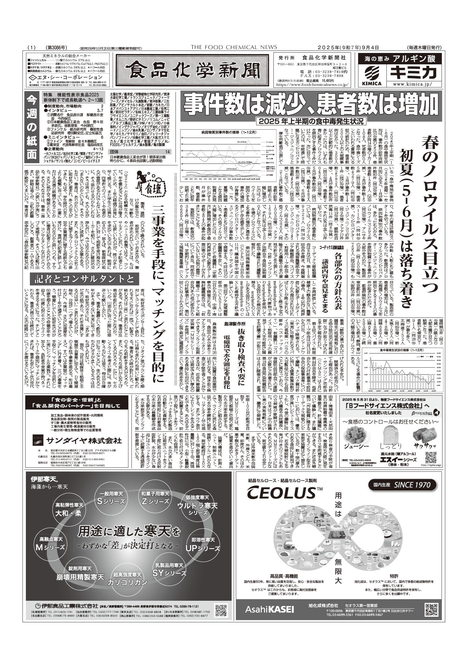 食品化学新聞第3086号